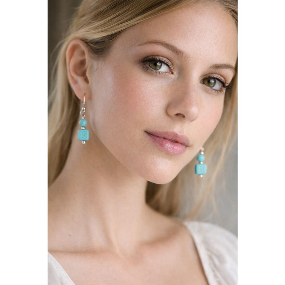 Fashion dangle earrings hypo allergic